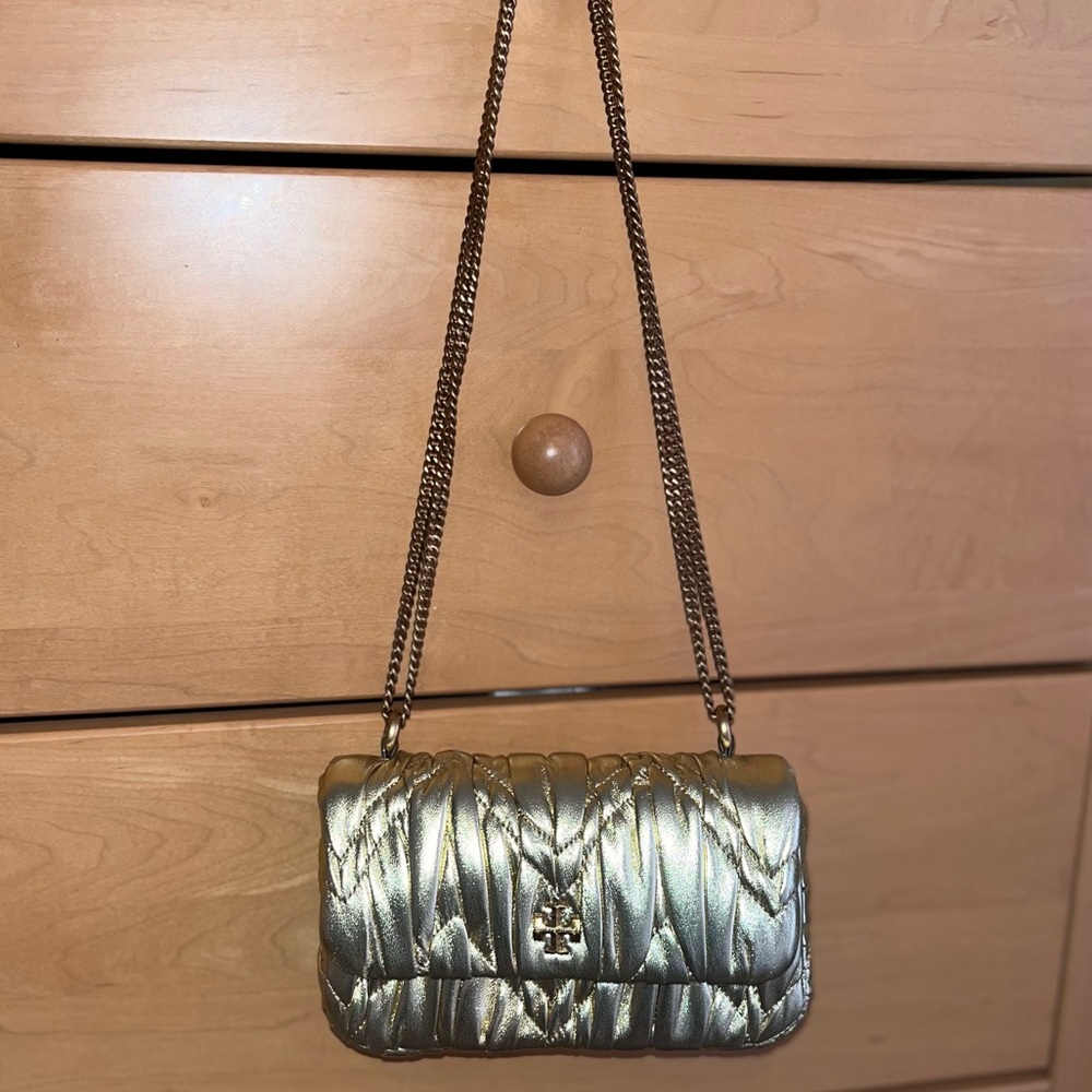 Tory Burch Gold Kira bag